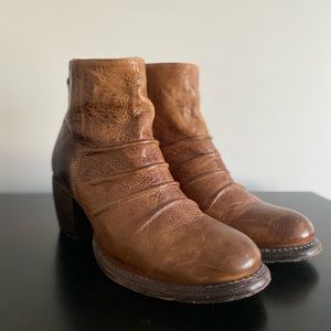 Bed stu leather ankle boots